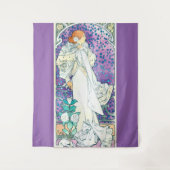 Tenture La Dame des Camelias, Alphonse Mucha (Devant)