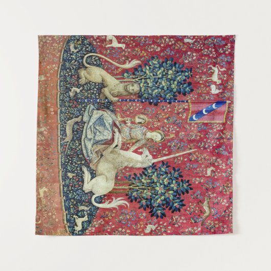 Tenture La Dame et la licorne, Vue (Devant (Horizontal))