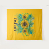 Tenture La déesse d'Oshun Tournesols (Devant (Horizontal))