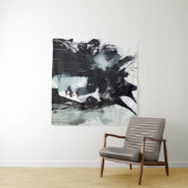 Tenture La déesse Peinture d'encre noire (En situation (horizontale))