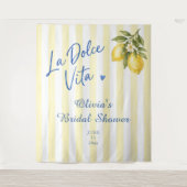 Tenture La Dolce Vita Fête de Mariage (Devant)