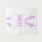 Tenture La famille de lapins de la fête de Pâques de l'onc (Devant (Horizontal))