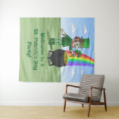 Tenture La fête de la Saint-Patrick des Leprechauns (En situation (horizontale))