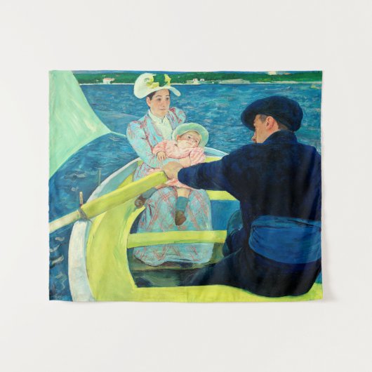 Tenture La fête nautique par Mary Cassatt (Devant (Horizontal))