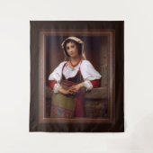 Tenture La fille napolitaine par Hugues Merle (Devant)