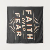 Tenture La foi au-dessus de la peur (Devant (Horizontal))