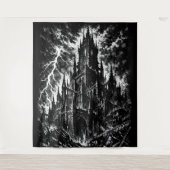 Tenture La Forteresse Noire par BurnsInHell (Devant)