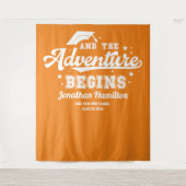 Tenture La grande aventure commence Toile de fond de remis (Devant)