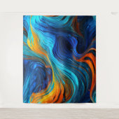 Tenture La Lave Océanique "Tempestial" (Devant)