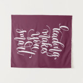 Tenture La lecture vous rend futés (Devant (Horizontal))