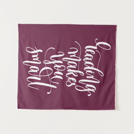 Tenture La lecture vous rend futés (Devant (Horizontal))