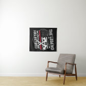 Tenture La Légende A Retraité Le Pompier Retraité (En situation (horizontale))