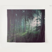 TENTURE LA LUMIÈRE DANS LES BOIS PHOTO-ARRIÈRE-PAPIER (Devant (Horizontal))