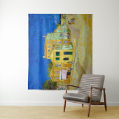 Tenture La Maison Jaune, Van Gogh (En situation)