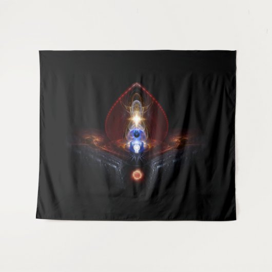 Tenture La Majesté De L'Ooléion Composition Fractale De L' (Devant (Horizontal))