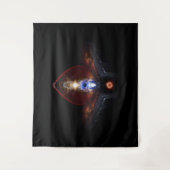 Tenture La Majesté De L'Ooléion Composition Fractale De L' (Devant)