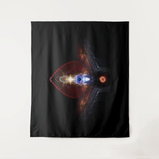 Tenture La Majesté De L'Ooléion Composition Fractale De L' (Devant)