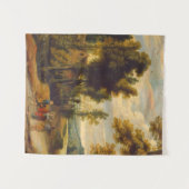 Tenture La Marche Pour Emmaüs Avec Christ (Devant (Horizontal))