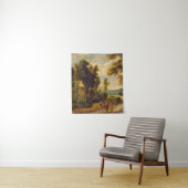 Tenture La Marche Pour Emmaüs Avec Christ (En situation)