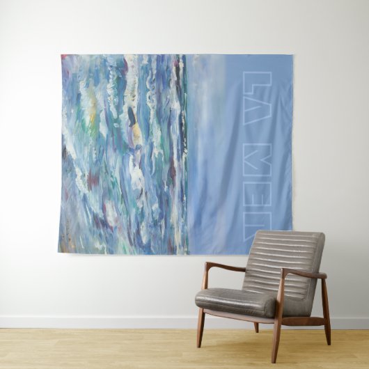 Tenture La Mer (En situation (horizontale))