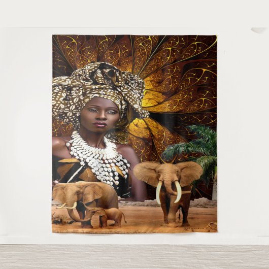 Tenture La Mère patrie (Devant)