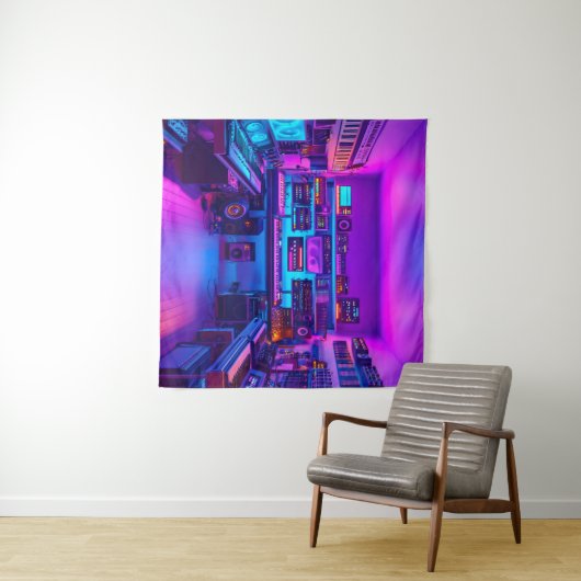 Tenture La Musique (En situation (horizontale))