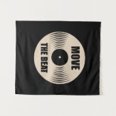 Tenture La musique fait bouger le rythme (Devant (Horizontal))