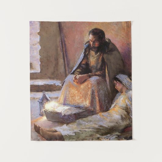 Tenture La Nativité De Gari Melchers (Devant)