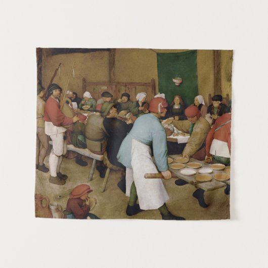Tenture La Noce de paysans de Pieter Bruegel l'Ancien (Devant (Horizontal))