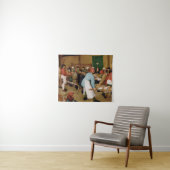Tenture La Noce de paysans de Pieter Bruegel l'Ancien (En situation (horizontale))