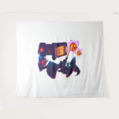 Tenture La nuit d'arcade de sorcière (Devant (Horizontal))