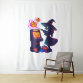 Tenture La nuit d'arcade de sorcière (En situation)