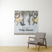 Tenture Là où les choses sauvages sont | Baby Shower (En situation)