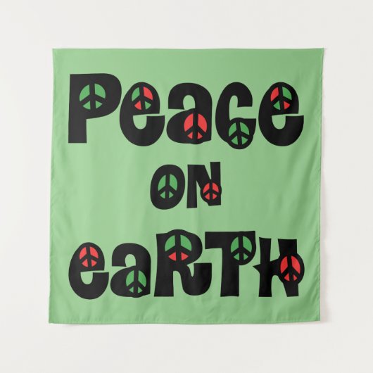 Tenture La Paix sur Terre Noël (Devant)