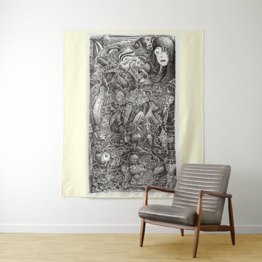 Tenture La partie la plus difficile (En situation)