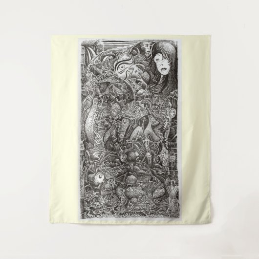 Tenture La partie la plus difficile (Devant)