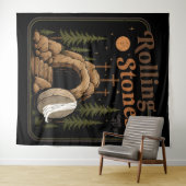 Tenture La Pierre A Été Roulée Il Est Vivant Pâques (En situation (horizontale))