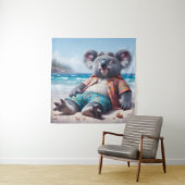 Tenture La plage de Koala (En situation)