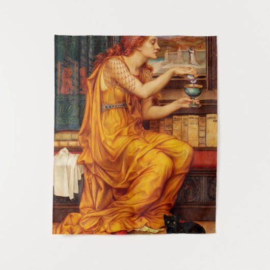 Tenture La Potion d'Amour - Peinture Evelyn De Morgan (Devant)