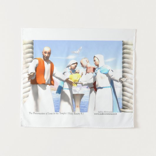 Tenture La Présentation de Jésus au Temple (Devant (Horizontal))