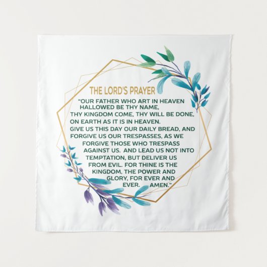 Tenture La prière du Seigneur (Devant)