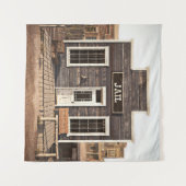 Tenture La prison de la ville occidentale rustique. 3d. Pa (Devant (Horizontal))