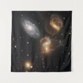 Tenture La quintette de Stephan : Une épave galaxie galact (Devant)