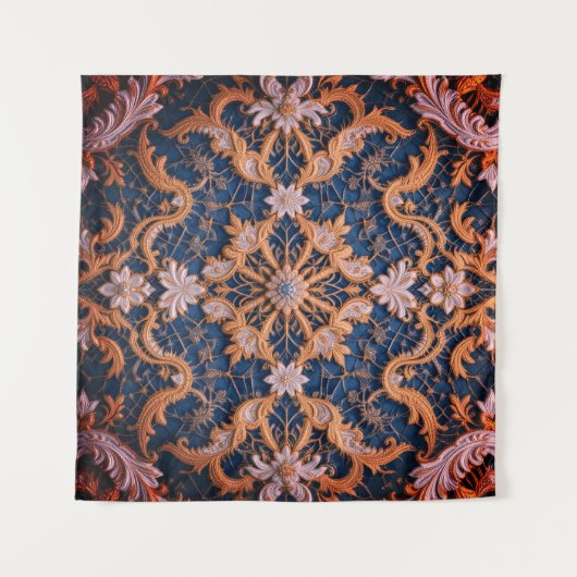 Tenture La reine Rosy Embrace (Devant (Horizontal))