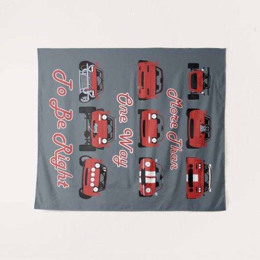 Tenture La réponse (Devant (Horizontal))