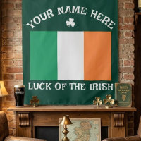 La Saint-Patrick Drapeau Irlande Nom Personnalisé