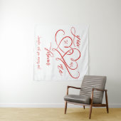 TENTURE LA SAINT-VALENTIN COEURS LIES M'ÉPOUSER (En situation (horizontale))