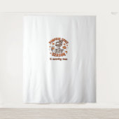 Tenture La saison des épices citrouilles commence bientôt (Devant)