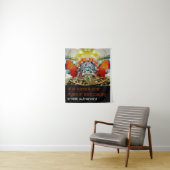 Tenture La science est la physique ou la collecte de timbr (En situation)