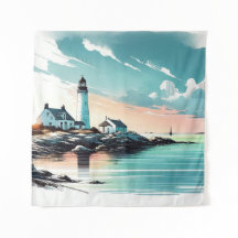 La sérénité balnéaire au bord du phare